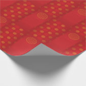 Chinees Nieuwjaar Traditioneel patroon WP Cadeaupapier (Hoek)