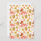 Chinees nieuwjaar | Uitnodiging van de partij Birt (Achterkant)