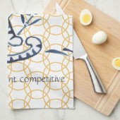 Chinees nieuwjaar van de dierentuin van de tijger theedoek (Quarter Fold)