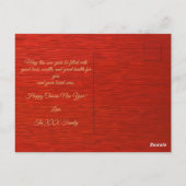 Chinees Nieuwjaar van de Draak 2024 Briefkaart (Achterkant)