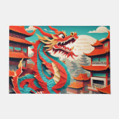 Chinees Nieuwjaar van de Draak 2024 DM Deurmat (Voorkant)