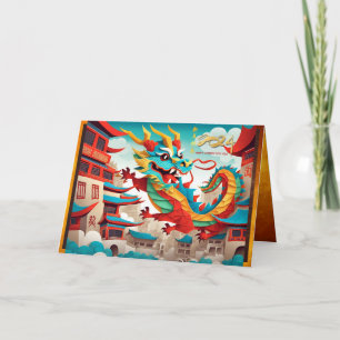 Chinees Nieuwjaar van de Draak 2024 GC4 Kaart