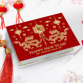 Chinees Nieuwjaar van de Draak 2024 Kaart