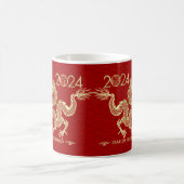 Chinees Nieuwjaar van de Draak 2024 Koffiemok (Center)