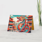 Chinees Nieuwjaar van de Draak 2024 Manga GC2 Kaart (Achterkant)