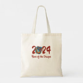 Chinees Nieuwjaar van de Draak Chinese Zodiac Gift Tote Bag (Achterkant)