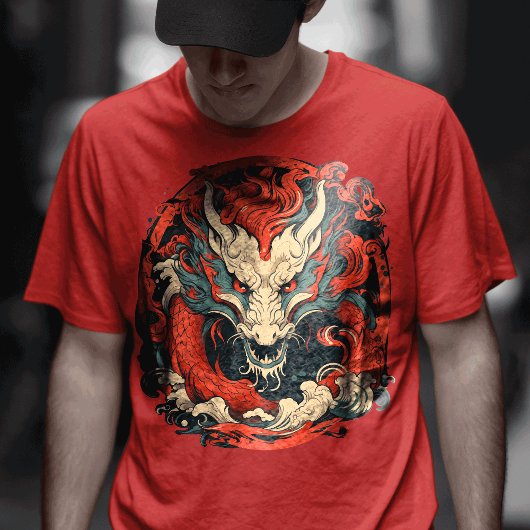 Chinees nieuwjaar van de draak t-shirt
