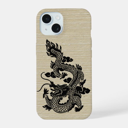 Chinees Nieuwjaar van de Draak Zodiac Verjaardag i iPhone 15 Case (Achterkant)