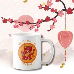 Chinees Nieuwjaar van de Dragon Zodiac Verjaardag Koffiemok