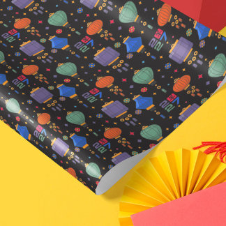 Chinees Nieuwjaar van de Geit 2027 Cadeaupapier