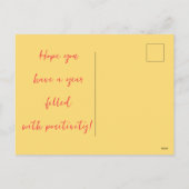 Chinees Nieuwjaar van de Houten Slang 2025 voor vr Feestdagenkaart (Achterkant)