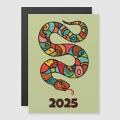 Chinees Nieuwjaar van de Houtslang 2025 (Voorkant / Achterkant)