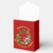 Chinees nieuwjaar van de konijnenvanger bedankdoosjes (Geopend)
