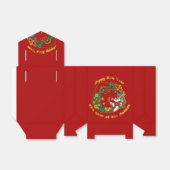 Chinees nieuwjaar van de konijnenvanger bedankdoosjes (Uitgevouwen)