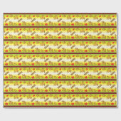Chinees nieuwjaar van de Ox 2021 Cadeaupapier (Vlak)