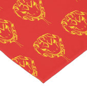 Chinees Nieuwjaar van de Slang 2025 4723 Hout Korte Tafelloper (Hoek)