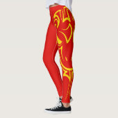 Chinees Nieuwjaar van de Slang 2025 4723 Hout Leggings (Links)