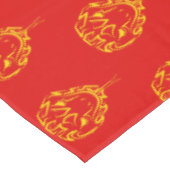 Chinees Nieuwjaar van de Slang 2025 4723 Hout Tafelkleed (Gekanteld)