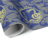 Chinees Nieuwjaar van de Slang 2025 Cadeaupapier (Rol Hoek)