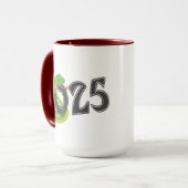 Chinees Nieuwjaar van de Slang 2025 Gift Mok (Voorkant links)