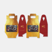 Chinees Nieuwjaar van de Slang 2025 Hout GFB1 Bedankdoosjes (Uitgevouwen)