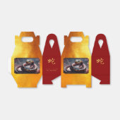 Chinees Nieuwjaar van de Slang 2025 Hout GFB2 Bedankdoosjes (Uitgevouwen)