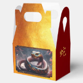 Chinees Nieuwjaar van de Slang 2025 Hout GFB2 Bedankdoosjes (Geopend)