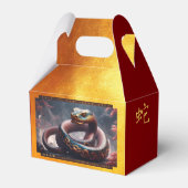 Chinees Nieuwjaar van de Slang 2025 Hout GFB2 Bedankdoosjes (Voorkant Zijde)