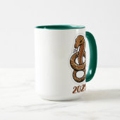 Chinees Nieuwjaar van de Slang 2025 Mok (Voorkant rechts)