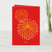 Chinees Nieuwjaar van de Slang 2025 Panda Kaart (Achterkant)