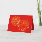 Chinees Nieuwjaar van de Slang 2025 Panda Kaart (Achterkant)