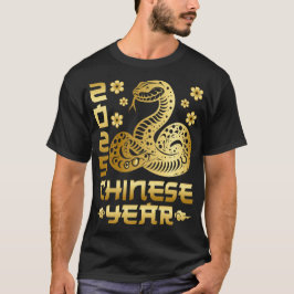 Chinees Nieuwjaar van de Slang 2025 T-shirt