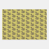 Chinees nieuwjaar van de slang inpakpapier vel (Voorkant)