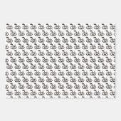 Chinees nieuwjaar van de slang inpakpapier vel (Voorkant 3)