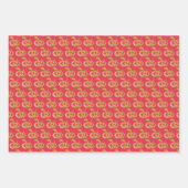 Chinees nieuwjaar van de slang inpakpapier vel (Voorkant)