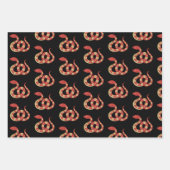 Chinees nieuwjaar van de slang inpakpapier vel (Voorkant 3)