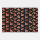 Chinees nieuwjaar van de slang inpakpapier vel (Voorkant)