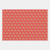 Chinees nieuwjaar van de slang inpakpapier vel (Voorkant 2)