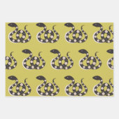 Chinees nieuwjaar van de slang inpakpapier vel (Voorkant 2)