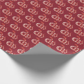 Chinees Nieuwjaar van het Slangensymbool Cadeaupapier (Hoek)