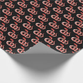 Chinees Nieuwjaar van het Slangensymbool Cadeaupapier (Hoek)