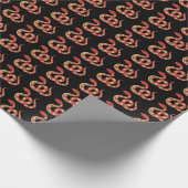 Chinees Nieuwjaar van het Slangensymbool Cadeaupapier (Hoek)