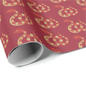 Chinees Nieuwjaar van het Slangensymbool Cadeaupapier (Rol Hoek)