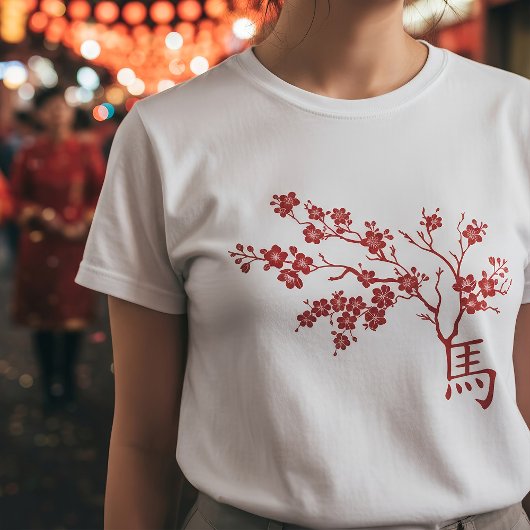 Chinees Nieuwjaar van het Vuurpaard 2026 T-shirt