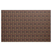 Chinees Nieuwjaar van Tiger Red Check Pattern Stof (Yard (91,4 cm))