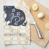 Chinees nieuwjaar varkensdierentuin theedoek (Quarter Fold)