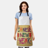 Chinees Nieuwjaar verandering Schort (Gedragen)