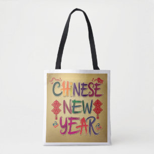 Chinees Nieuwjaar verandering Tote Bag