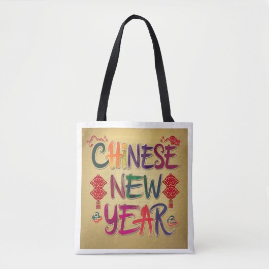 Chinees Nieuwjaar verandering Tote Bag (Voorkant)