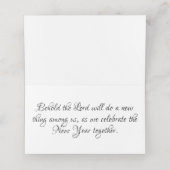 CHINEES NIEUWJAAR Viering 新年快乐Tafel Plaatskaartje (Binnenkant ongevouwen)